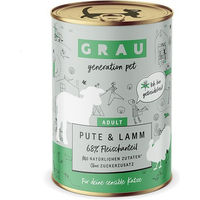 Produktbild von GRAU Katzenfutter Pute und Lamm Getreidefrei Sensitive 2400g