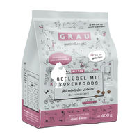 Produktbild von GRAU Katzentrockenfutter Kitten Geflügel mit Superfoods 400 g - 400 g
