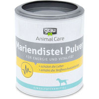 Produktbild von Grau Liver Care Mariendistel Pulver zur Leberunterstützung für Hunde und Katzen 225 g - 225 g