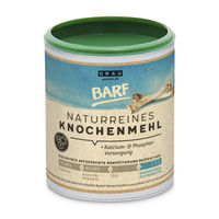 Produktbild von GRAU Naturreines Knochenmehl Mineralfutter für Hunde und Katzen 400 g - 400 g