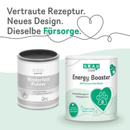GRAU Rinderfett-Pulver Nahrungsergänzung für Hunde und Katzen 50 g - 50 g – Bild 1 von 3