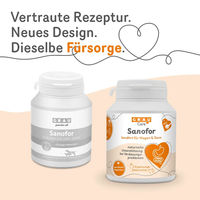 Produktbild von GRAU Sanofor Heilmoor Ergänzungsfuttermittel für Hunde und Katzen 150 g - 150 g