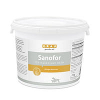 Produktbild von GRAU Sanofor Heilmoor Ergänzungsfuttermittel für Hunde und Katzen zur Unterstützung der Magen-Darm-Gesundheit 5 kg - 5 kg