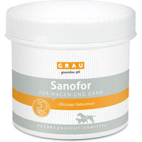 Produktbild von Grau Sanofor Magen-Darm Pulver zur Verdauung für Hunde und Katzen 500 g - 500 g