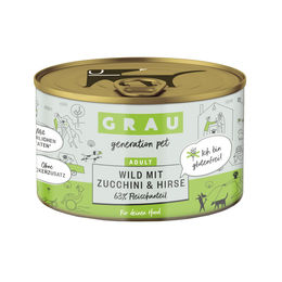 Grau Schlemmertopf Hund Adult Wild mit Gemüse und Nudeln 6 x 200 g – Bild 1 von 2