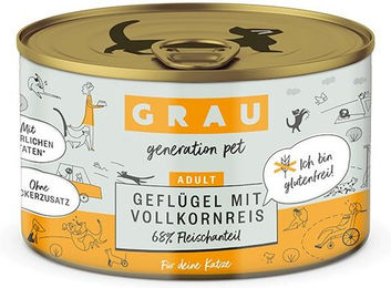 Produktbild von GRAU Sensitive Hundefutter Geflügel mit Vollkornreis 1200g