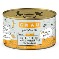 Produktbild von GRAU Sensitive Hundefutter Geflügel mit Vollkornreis 1200g
