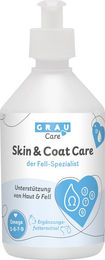 GRAU Skin & Coat Care Vegan Haut-Fell-Supplement Öl 250 ml – Bild 1 von 2