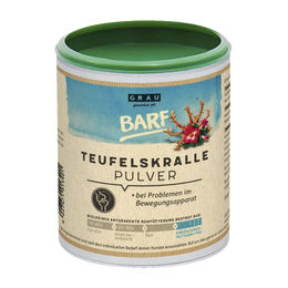 Grau Teufelskralle Pulver zur Unterstützung der Gelenke für Hunde 300 g - 300 g – Bild 1 von 6