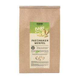 Grau Trockengemüse Pastinaken-Würfel zur Nahrungsergänzung für Hunde 1,2 kg - 1,2 kg – Bild 1 von 3