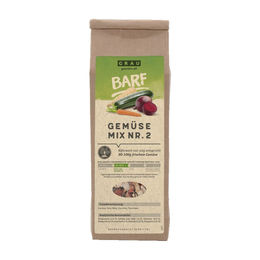 Grau Trockengemüsemischung Nr. 2 Gemüsemix als Nahrungsergänzung für Hunde 150 g - 150 g – Bild 1 von 4