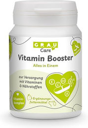 Produktbild von GRAU Vitamin Booster Nahrungsergänzung in Tabletten zur Immunstärkung und Rekonvaleszenz für alle Altersstufen