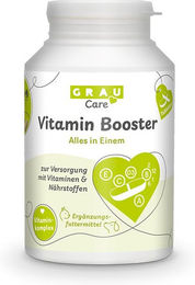 Produktbild von GRAU Vitamin Booster Nahrungsergänzung zur Immunstärkung und Rekonvaleszenz für alle Altersstufen 1000g
