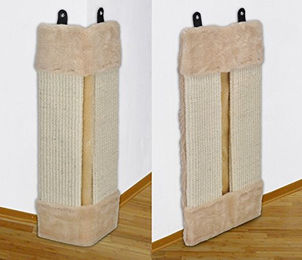 Gravidus Kratzmatte aus Sisal für Katzen in Beige oder Weiß – Bild 1 von 1