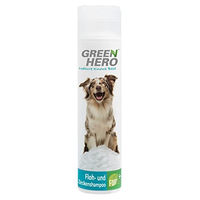 Produktbild von Green Hero Floh- und Zeckenshampoo FORTE mit EC-Öl für Hunde 250ml - 250 ml