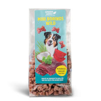 Produktbild von Green Hero Mini Boninos Wild Belohnungssnack für Hunde getreidefrei und ohne Farb- und Aromastoffe