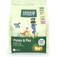 Produktbild von Green Petfood Getreidefreies Hundefutter Kartoffel und Erbse ohne tierisches Protein 900 g