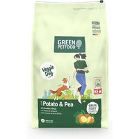 Produktbild von Green Petfood Getreidefreies Hundefutter Potato und Pea ohne tierisches Protein 2x10 kg
