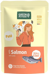 Green Petfood GPF Katzenpastete Lachs getreidefrei und ohne Zucker – Bild 1 von 3