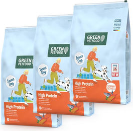 Green Petfood High Protein Kroketten für Adult Hunde mit Insekten und Lachs getreidefrei – Bild 1 von 1
