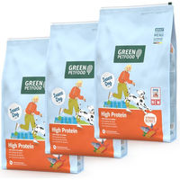 Produktbild von Green Petfood High Protein Kroketten für Adult Hunde mit Insekten und Lachs getreidefrei