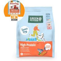 Produktbild von Green Petfood High Protein Trockenfutter Insekten und Lachs getreidefrei 2x7,5 kg
