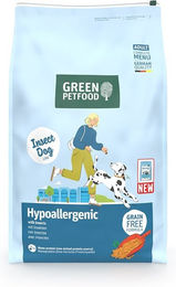 Produktbild von Green Petfood Hypoallergenes Getreidefreies Insekten Trockenfutter 2x10 kg