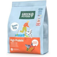 Produktbild von Green Petfood InsectDog High Protein Trockenfutter für ausgewachsene Hunde mit Insekten und Lachs getreidefrei 5 x 900 g