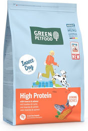 Green Petfood InsectDog High Protein Trockenfutter mit Insekten und Lachs für adulte Hunde, getreidefrei, 3 kg – Bild 1 von 9