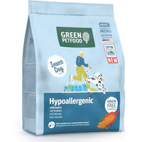 Produktbild von Green Petfood InsectDog Hypoallergenes Trockenfutter für erwachsene Hunde mit Insekten getreidefrei 900 g