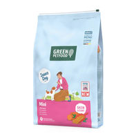 Produktbild von Green Petfood InsectDog Mini Hundetrockenfutter mit Insekten getreidefrei für kleine adulte Hunde 7,5 kg