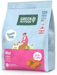 Green Petfood InsectDog Mini Trockenfutter für ausgewachsene kleine Hunde mit Insekten getreidefrei 5 x 900 g – Bild 1 von 7