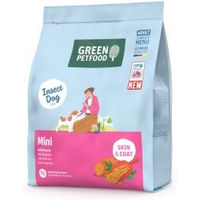 Produktbild von Green Petfood InsectDog Mini Trockenfutter für ausgewachsene kleine Hunde mit Insekten getreidefrei 5 x 900 g