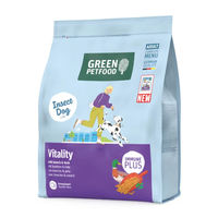 Produktbild von Green Petfood InsectDog Vitality Hundetrockenfutter mit Insekten und Ente für adulte Hunde glutenfrei 900 g