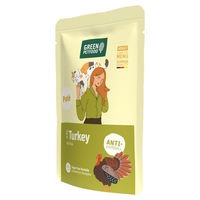 Produktbild von Green Petfood Katzen Nassfutter Pute Pasté Getreidefrei ohne Zucker 8x 85 g