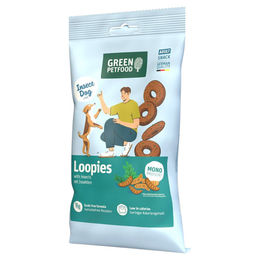 Green Petfood Loopies Belohnungssnack mit Insekten getreidefrei 100 g – Bild 1 von 1