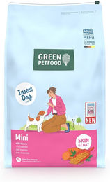Produktbild von Green Petfood Mini Hundefutter mit Insekten getreidefrei und sensitive 2x 7,5 kg