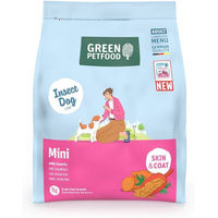 Produktbild von Green Petfood Mini Hundefutter mit Insekten getreidefrei und sensitive 5x900 g