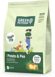 Green Petfood Potato & Pea Hundefutter Adult Vegan Getreidefrei Ohne tierisches Protein 3 x 3 kg – Bild 1 von 2