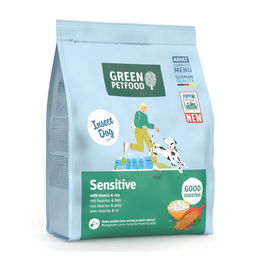 Green Petfood Sensitive mit Insekten Hundetrockenfutter für adulte Hunde 3 kg – Bild 1 von 4