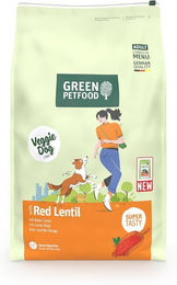 Produktbild von Green Petfood Vegan Hundefutter Rote Linse 2x10 kg