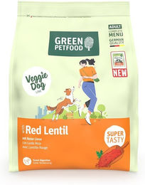Produktbild von Green Petfood Vegan Rote Linsen Tiernahrung ohne tierisches Protein 5x900 g