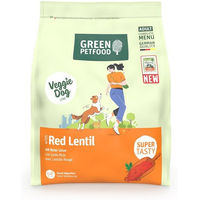 Produktbild von Green Petfood Vegan Rote Linsen Tiernahrung ohne tierisches Protein 5x900 g