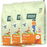 Produktbild von Green Petfood Vegetarisches Getreidefreies Hundefutter mit Rote Linse für Adult 1000g