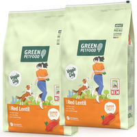 Produktbild von Green Petfood Vegetarisches Getreidefreies Hundefutter mit Rote Linse für Adult