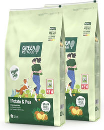 Green Petfood Vegetarisches Hundefutter für Adult mit Kartoffel und Erbse Getreidefrei Sensitive – Bild 1 von 1