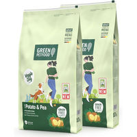 Produktbild von Green Petfood Vegetarisches Hundefutter für Adult mit Kartoffel und Erbse Getreidefrei Sensitive