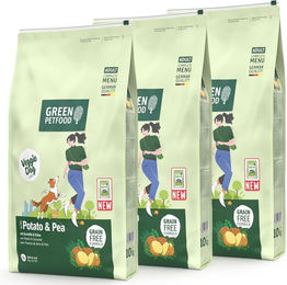 Green Petfood Vegetarisches Hundefutter für Adult mit Kartoffel und Erbse getreidefrei und sensitive – Bild 1 von 1