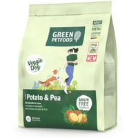 Produktbild von Green Petfood VeggieDog Kartoffel & Erbse Trockenfutter für ausgewachsene Hunde Adult Vegan Getreidefrei 5x900 g