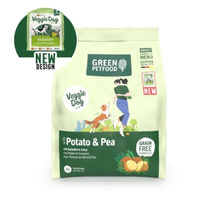 Produktbild von Green Petfood VeggieDog Potato & Pea Hundefutter Adult Vegan Getreidefrei 2 x 10 kg